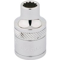 Draper 3/8" Drive Polished Finish Hi Torq Bi Hexagon Socket Imperial