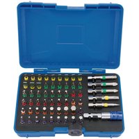 Draper 60 piece Coloured Screwdriver Bit Set