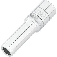 Draper Expert Hi-Torq® 12-Point Metric Deep Socket 1/2in Sq. Dr. 11Mm Pk 1 22408