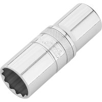 Draper Expert Hi-Torq® 12-Point Metric Deep Socket 1/2in Sq. Dr. 21Mm Pk 1 22422