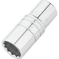 Draper Expert Hi-Torq® 12-Point Metric Deep Socket 1/2in Sq. Dr. 23Mm Pk 1 22423