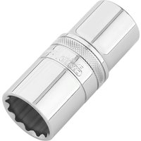 Draper Expert Hi-Torq® 12-Point Metric Deep Socket 1/2in Sq. Dr. 25Mm Pk 1 22424