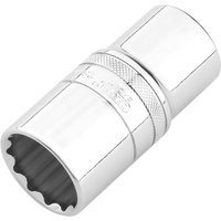 Draper Expert Hi-Torq® 12-Point Metric Deep Socket 1/2in Sq. Dr. 28Mm Pk 1 22425