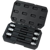 Draper Extra Long E-Type Sockets 1/2in Sq. Dr. (6 Piece) Pk 1 07125