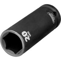 Draper Hi-Torq® Deep Impact Socket 1/2in Sq. Dr. 20Mm Pk 1 20191