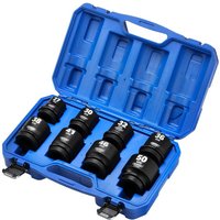 Draper HI TORQ 8 Piece 1" Drive Hexagon Impact Socket Set