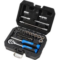 Draper Hi-Torq® Metric Socket And Bit Set 1/4in Sq. Dr. (40 Piece) Pk 1 24223