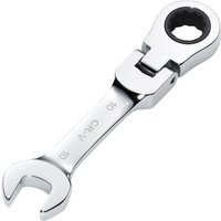 Draper Hi-Torq Stubby Flexible Head Ratchet Combination Spanner