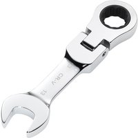 Draper Hi-Torq Stubby Flexible Head Ratchet Combination Spanner