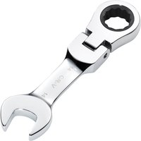 Draper Hi-Torq Stubby Flexible Head Ratchet Combination Spanner