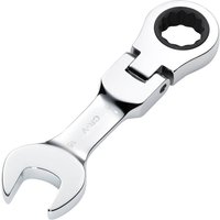 Draper Hi-Torq Stubby Flexible Head Ratchet Combination Spanner