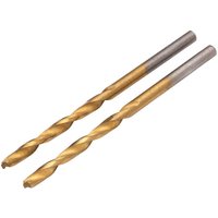 Draper Hss Titanium Nitride Coated Drill Bit 3.5Mm X 70Mm (Pack Of 2) Pk 1 08864