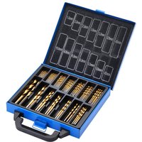 Draper 99 Piece HSS TiN Drill Bit Set in Carry Case