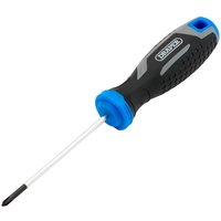 Draper Phillips Soft Grip Screwdriver Ph0 X 75Mm Pk 1 13358