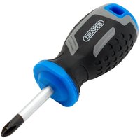 Draper Phillips Soft Grip Screwdriver Ph2 X 38Mm Pk 1 13357