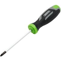 Draper Pound Thru Pozi Soft Grip Screwdriver Pz1 X 100Mm Pk 1 13447