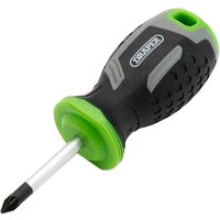 Draper Pozi Soft Grip Screwdriver Pz1 X 38Mm Pk 1 13367