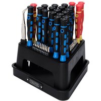 Draper Precision Screwdriver Set (52 Piece) Pk 1 24721