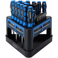 Draper 100 Piece Screwdriver and Socket Set on Organiser Stand