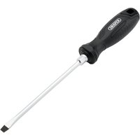 Draper Slotted Hard Grip Screwdriver 6.5 X 150Mm Pk 1 13542