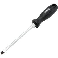 Draper Slotted Hard Grip Screwdriver 8.0 X 150Mm Pk 1 13552