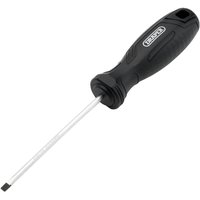 Draper Slotted Parallel Hard Grip Screwdriver 4.0 X 100Mm Pk 1 13535