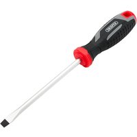 Draper Slotted Soft Grip Screwdriver Sl8 X 150Mm Pk 1 13392