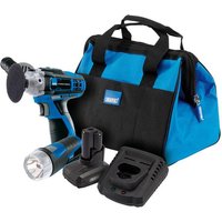 Draper Storm Force® 10.8V Power Interchange Car Polisher Kit & Led Torch 29573