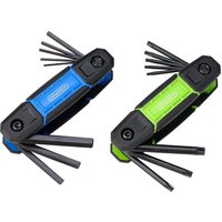 Draper Tx-Star® And Metric Folding Hex Key Set (16 Piece) Pk 1 31269