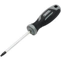 Draper Tx-Star® Soft Grip Screwdriver T25 X 100Mm Pk 1 13403