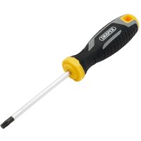 Draper Tx-Star® Tamperproof Soft Grip Screwdriver T30H X 100Mm Pk 1 13424