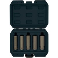 Draper 5 Piece 3/8" Drive Wheel Nut Double Socket Set