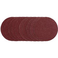 Draper Unpunched Hook and Loop Sanding Discs 125mm