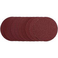 Draper Unpunched Hook and Loop Sanding Discs 125mm