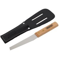 Draper 93067 Shoe Or Leather Knife With Belt Holster 115Mm each 1