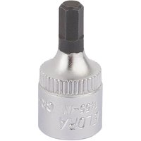Elora 1/4" Drive Hexagon Socket Bit Metric