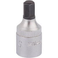 Elora 1/4" Drive Hexagon Socket Bit Metric