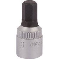 Elora 1/4" Drive Hexagon Socket Bit Metric