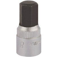 Elora 1/4" Drive Hexagon Socket Bit Metric