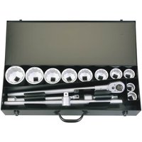 Elora 15 Piece 1" Drive Bi Hex Master Socket Set Metric