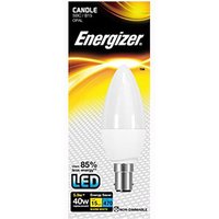 Energizer® S8878 Candle Led 470Lumens Warm White Opal B15 Boxed