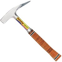 Estwing E239Ms Smooth Face Roofers Pick Hammer With Leather Grip 21Oz/600G Pk 1 23518