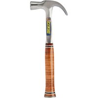 Estwing E24C Curved Claw English Pattern Hammer With Leather Grip 24Oz/672G Pk 1 23522