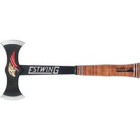Estwing Edba Black Eagle Double Bit Axe With Leather Grip 17in Pk 1 24057