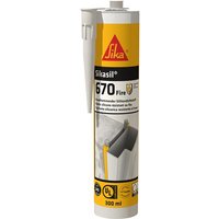 Everbuild Sika 835254 Sikacryl®-620 Fire Resistant Acrylic Sealant Grey 300Ml