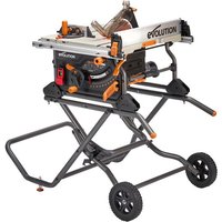 Evolution 119-0006 R255Tbl Portable Table Saw With Stand 240V 1650W