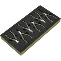 Draper Expert 6 Piece Mini Pliers Set in Foam Tray