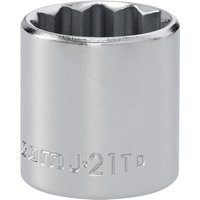 Facom J.21T 12 Point Standard Socket 3/8in Drive 21mm J.21T