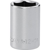Facom R.12HT 6 Point Standard Socket 1/4in Drive 12mm R.12HT