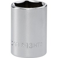 Facom R.13HT 6-Point Standard Socket 1/4in Drive 13mm in Silver